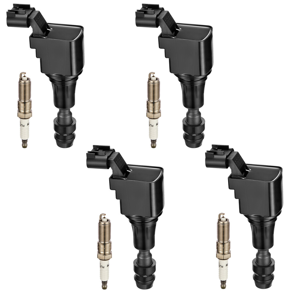 Ignition Coil Pack And Iridium Spark Plugs Set Of 4 913466124633