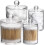 Ensemble de 4 récipients de salle de bain, 10/20 oz. 1