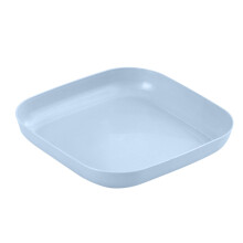 Plateau à goûter carré en mélamine 18 cm (7,09 pouces)