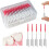 Dental Floss Picks with Soft Silicone Interdental Brushes 1