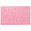 Absorberande golvmatta i rosa chenille, 6090 cm 1
