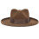 Ullhatt Vintage Fedora Bred Brätte för Herrar 1