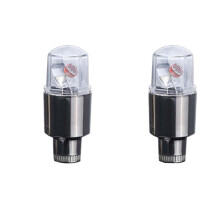 LED Tire Caps with Motion Sensor for Car Wheels Red