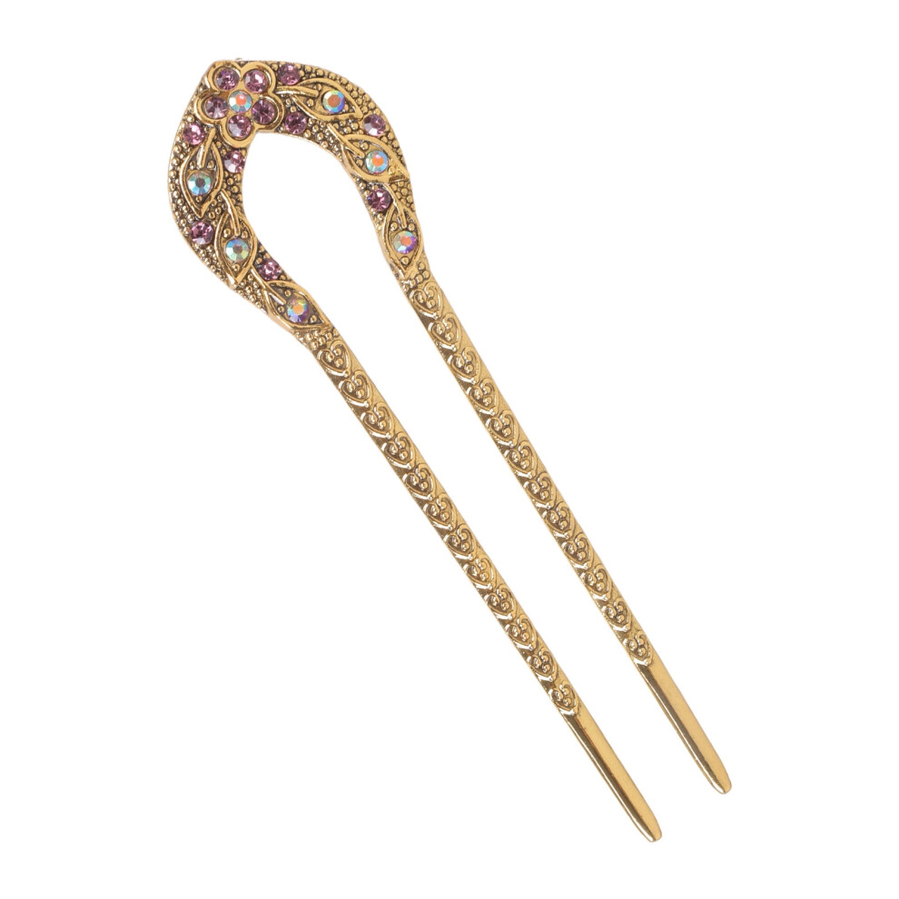 Hairpin Alloy Carved Shape Elegant Embellishment