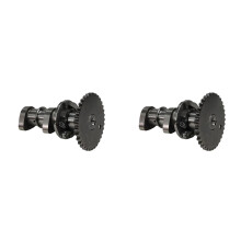 2X Motorradteile Motor Auslassnockenwelle für LTZ400 LTZ400Z 12720-07G10