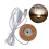 Round Wooden Base for Creative Crafts Solid Wood 1 Piece 1
