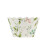White paper cupcake wrappers with eucalyptus print, 25pcs 5