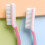 Brosse à chaussures à poils souples rose 1