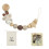 Animal-shaped pacifier holder clip for babies, 1 piece 1