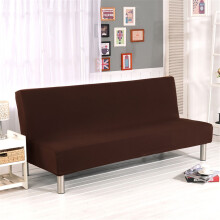 Housse de futon extensible, taille standard, douce, sans manches, jacquard élastique