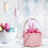 Easter gift bucket leather bunny ear design 1
