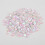 Round Loose Sequins 6mm White 4800Pcs 1
