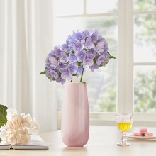 Silk Hydrangea Flower Bouquet – 54 Stems, Fake Flowers for Wedding, Home, DIY Wall/Door/Table Decor, Indoor & Outdoor Use