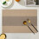 Panlong PVC-Tischsets, isoliert, rechteckig, 2 Stück 1