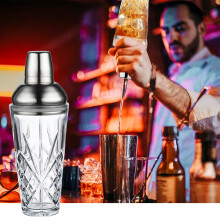 Cocktailshakerset van roestvrij staal, 420 ml