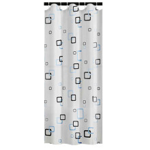 Rideau de douche imperméable et résistant (1 pièce)