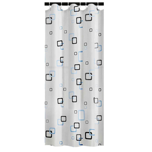 Rideau de douche imperméable et résistant (1 pièce)