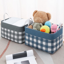Panier à linge autoportant haut avec poignées allongées