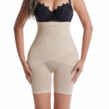 Pantaloncini modellanti da donna a vita alta con effetto contenitivo sull'addome.
