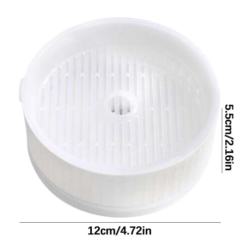 Hydroponic grass planter plastic pot for herbs microgreens 2