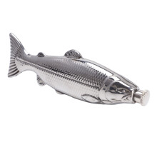 Fiskformad vinflaska 304 rostfritt stål 5 oz