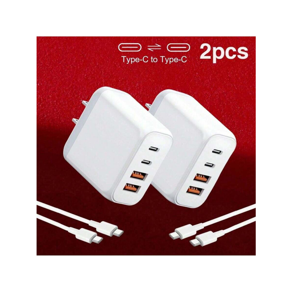 Usb-C Pd Wall Charger Cube 40W 4-Port 975221251596
