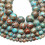 Natural Stone Beads Blue Spots Agate Round 10mm 1