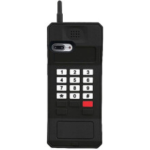 3D-silikonskal för iPhone 7Plus och 8Plus – retro