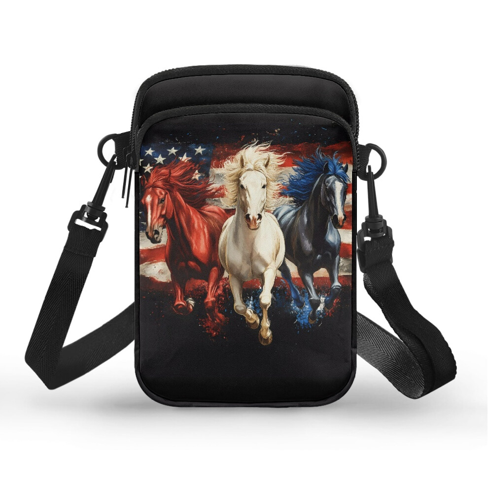 Crossbody Sling Bag Adjustable Strap Polyester