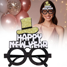 New Year 2026 Sunglasses – Festive NYE Party Glasses, Plastic Happy New Year Glasses for New Year’s Eve 2026