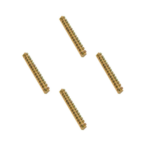 Copper Ground Bar Terminal Block4pcs15-hole 2