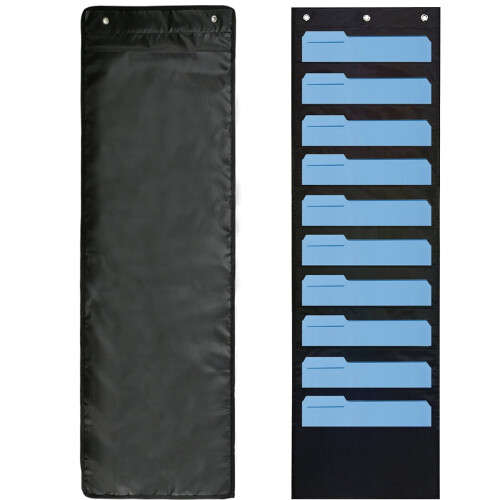 Papierorganizer/wandmaphouder met vakken 1