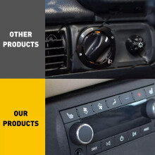 20-Teiliges Radio-Lautstärkeregler-Tuner für die Rückseite Des für Chevy Tahoe für  07-13 22912547 Radio-Reparatursatz