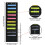 Papierorganizer/wandmaphouder met vakken 5