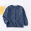 Knit Cardigan Navy Long Sleeve Button-Down School Uniform 2