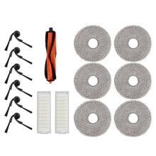 2Set för  S40 PRO / OV71GL Robotdammsugare Tillbehör Huvudsidoborste Moppduk Filter Reservdelar