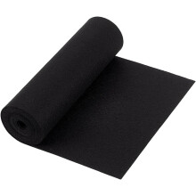 Black Felt Roll Non-Woven Craft Fabric 118x9.45 Inch 1mm