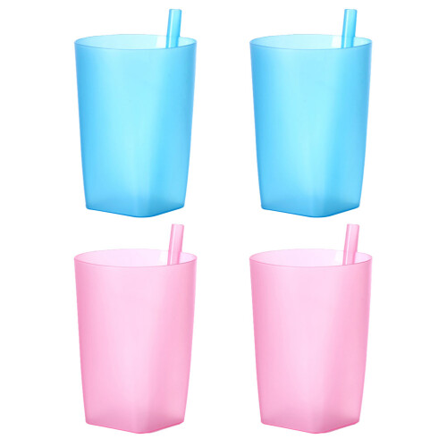 Kinderbeker PP, diverse kleuren, 4 stuks