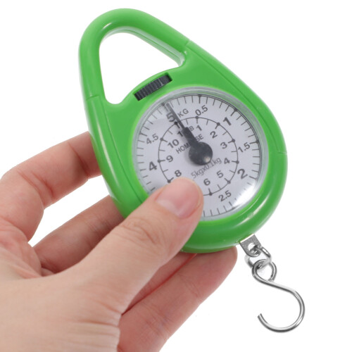 Handheld Spring Scale 9 lb Capacity 3.6 in 2