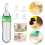 Cucchiaio dosatore per alimenti per neonati in silicone da 90 ml 4