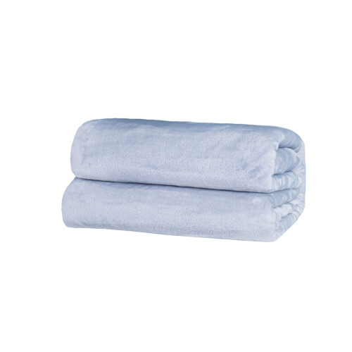 Polyester Blanket Soft Warm Solid Color 1pc