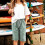 Bermudashorts för flickor, gröna, 9-10 år 4