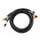 HVAC charging hose set color-coded 3 hoses with valves 1