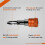 2X Bit Holder Key Chain 6pcs, 1/4 Inch Hex Shank Bit Holders, Impact Bits Holder for Screwdriver & Drill Bits 1