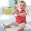 Levensechte mini-babypop van 19 cm met kleding 2