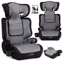 2-in-1 Child Car Seat Booster, i-Size, 100-150 cm, Cup Holder