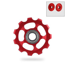 AAAAARearDerailleurPulley43mmAluminumAlloyBlackBicycle Rear Derailleur Pulley JockeyWheel 11T Bike CNC Parts Anodised Sealed