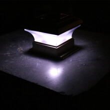 Solar Post Lights Outdoor Decorative Cap 1 Pack