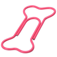 Metal Paper Clips 24 Pieces in PVC Box Bone