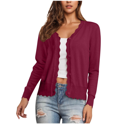 Women's Lightweight Open-Front Cardigan Sweater